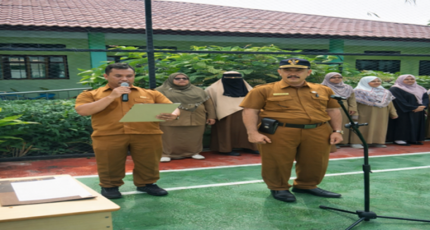 Pelantikan Pengurus OSIS SMAN 13 Banda Aceh Periode 2025/2026
